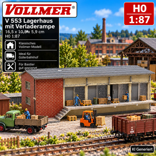 Vollmer 553 lagerhaus - v,